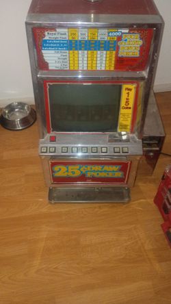 Vintage 25cent slot machine ! Make offer