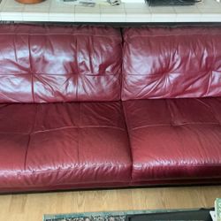 Leather Couch