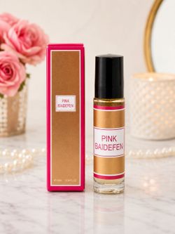 Pink BAIDEFEN Women's Roll On Perfume Oil 10ml / 0.34 fl oz New in Box Fragrance
