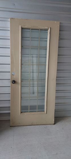 Steel French Entry Door 36" x 79.5"
