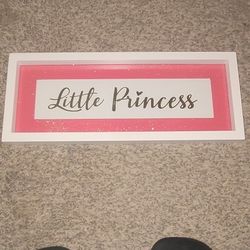 Little Princess Wall Sparkle Sign