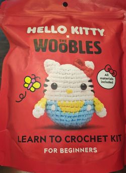 Hello Kitty x The Woobles Beginner Crochet Kit