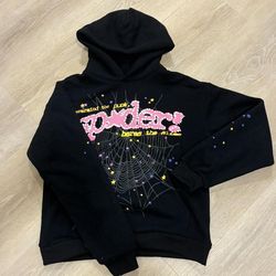 Black spider hoodie