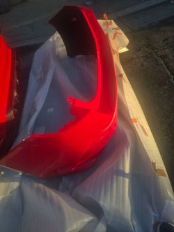 FL5 Rally Red Rear Bumper 2023 to 2026 Honda Civic Type R Parts