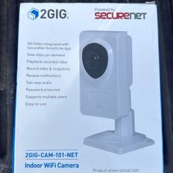 Brand New 2GIG-CAM-101-NET 3.6mm 720p Indoor IR Day/Night Cube Security Camera