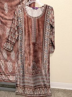 Shawl + Indian Kurta