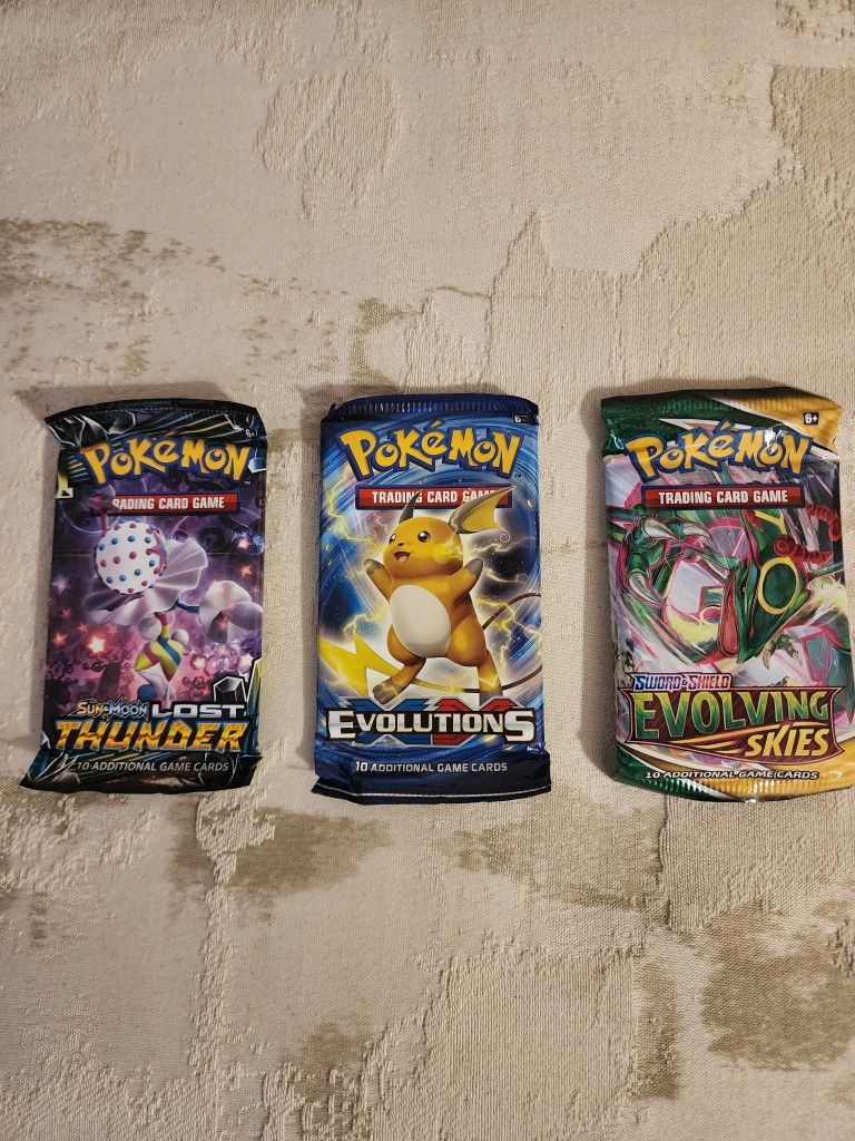 Pokemon Booster Packs - XY, ES, LT