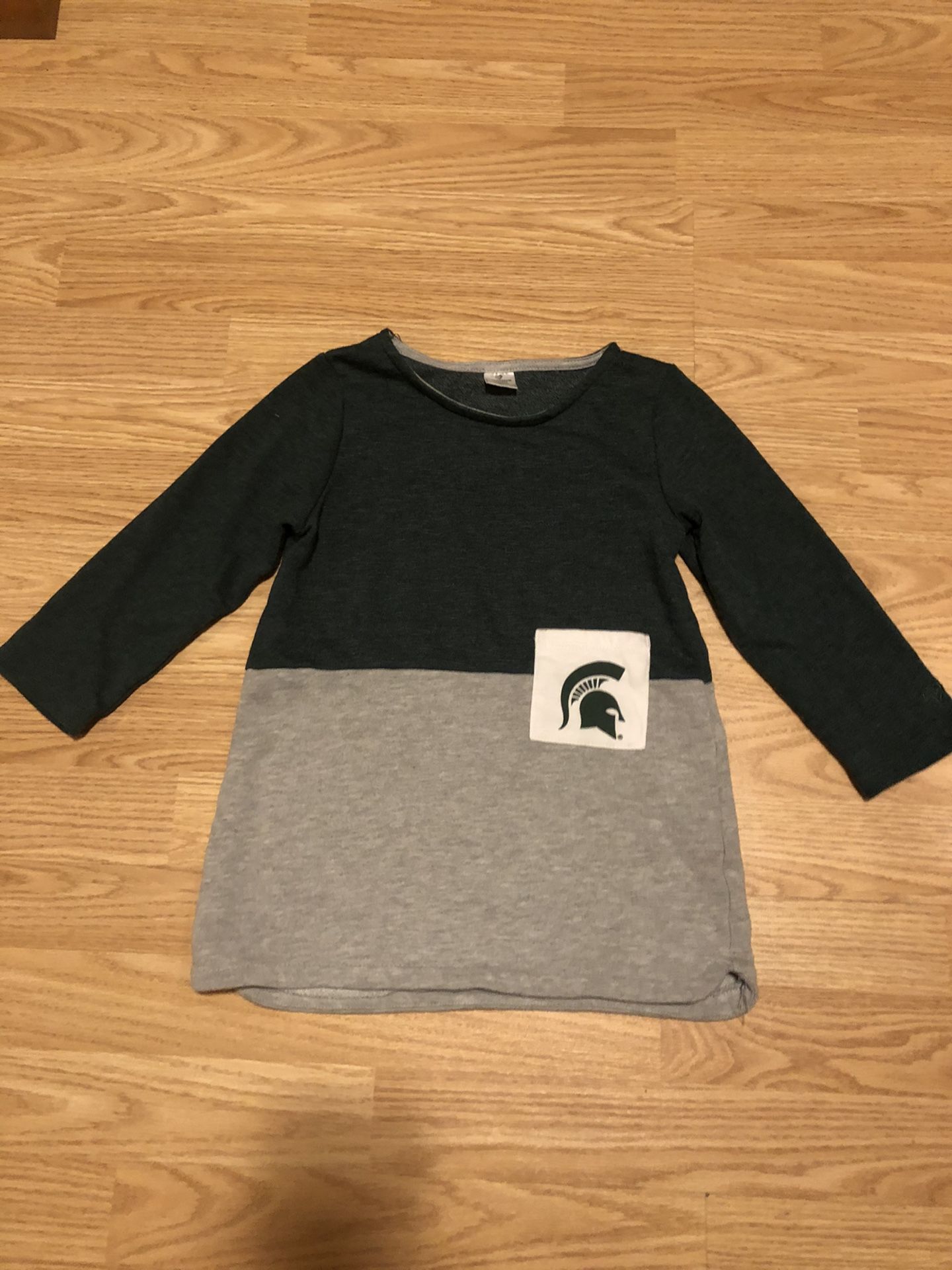 Girl’s New MSU Dress Size 5T