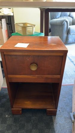 Walnut Nightstand
