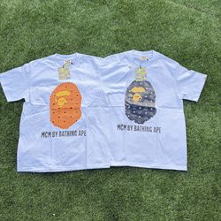 Mcm bape tees