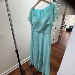 Women Long Chiffon A Formal Wedding Guest Dress 