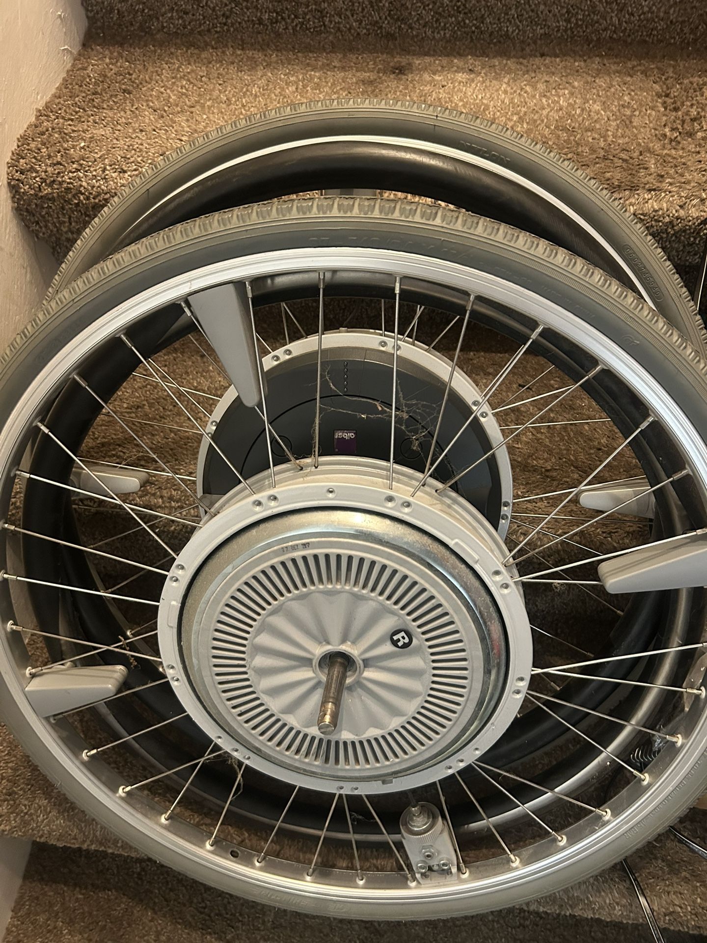 2 Motorized Wheels For Wheelchair