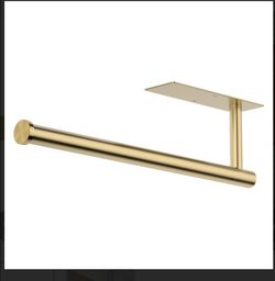 Chikesi Gold Under-Cabinet Paper Towel Holder