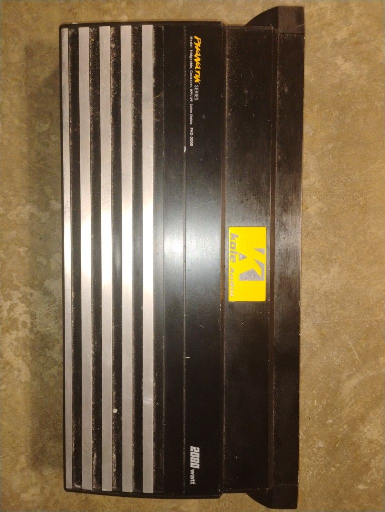 Kole audio Ph2000 Watt Amplifier