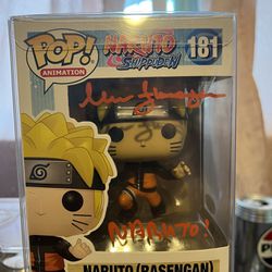 Naruto Funko Pop Autographed 