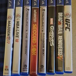 PS4 Games - $10 Each