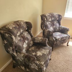 Vintage Recliner Chairs (2)