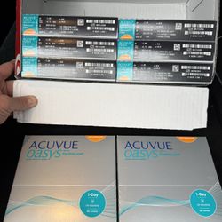 Acuvue Oasys 1-Day Astigmatism (90-pack) –8 Boxes – NEW/Sealed – Exp 2030