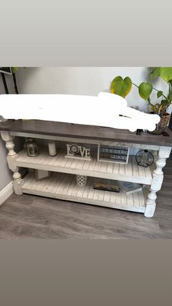 Grey Entry Table
