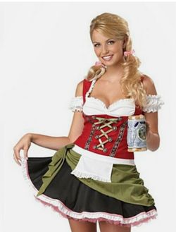Brand New Sexy Bavarian Barmaid Oktoberfest Costume