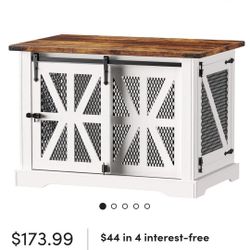 Dog Farmhouse Crate