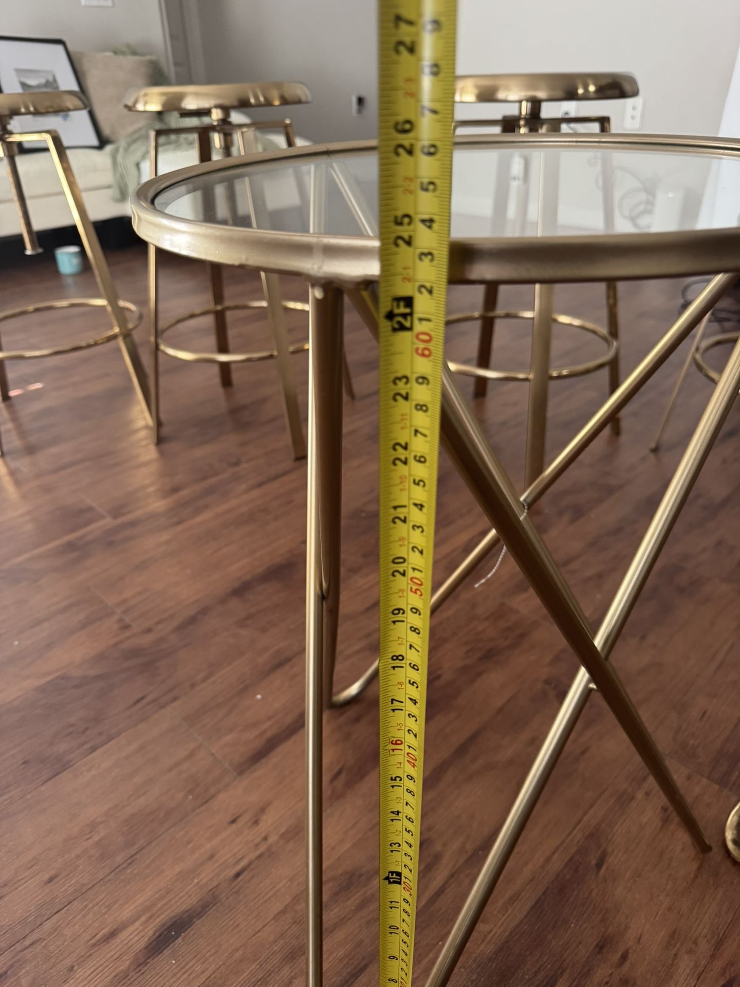 Gold End Tables