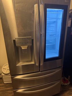 Stainless steel LG LMXS28596S refrigerator