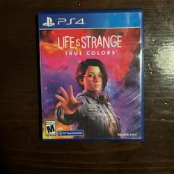 life is strange true colors Ps4 (pre owned)