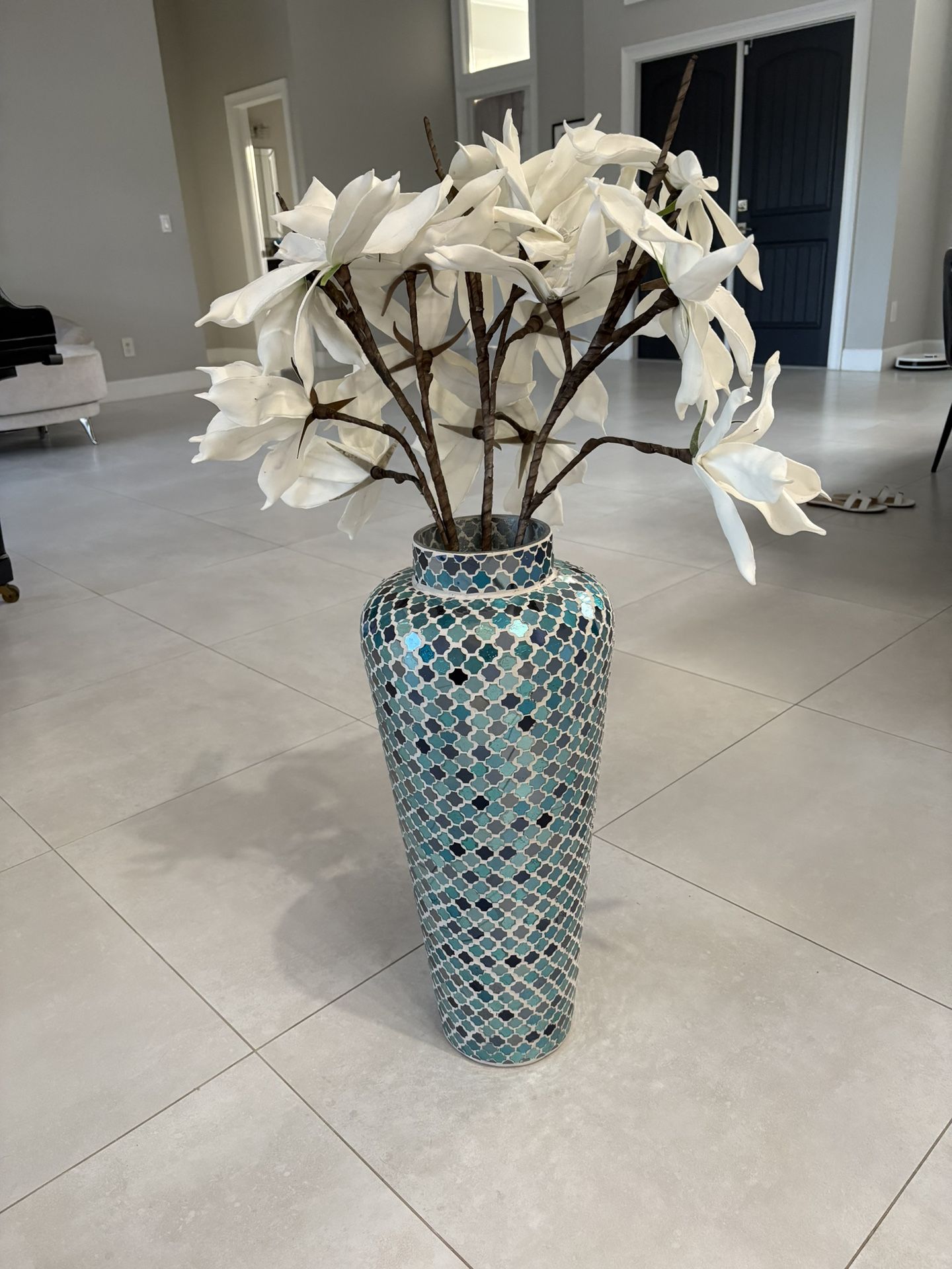 z galleria vase with flowers