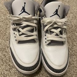 Jordan 3s Midnight Navy Size 11