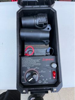 Trailer Light Tester Box with 12V 10Ah Battery and IP68 Waterproof Carrying Case,