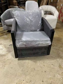 360° Boho Patio Swivel Chair$199