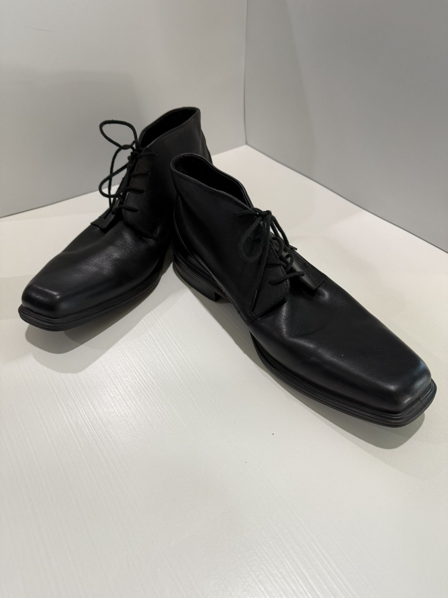 Ecco Black Dress Boots