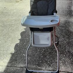 Cosco Kids Simple Fold High Chair , Noir Dot $30