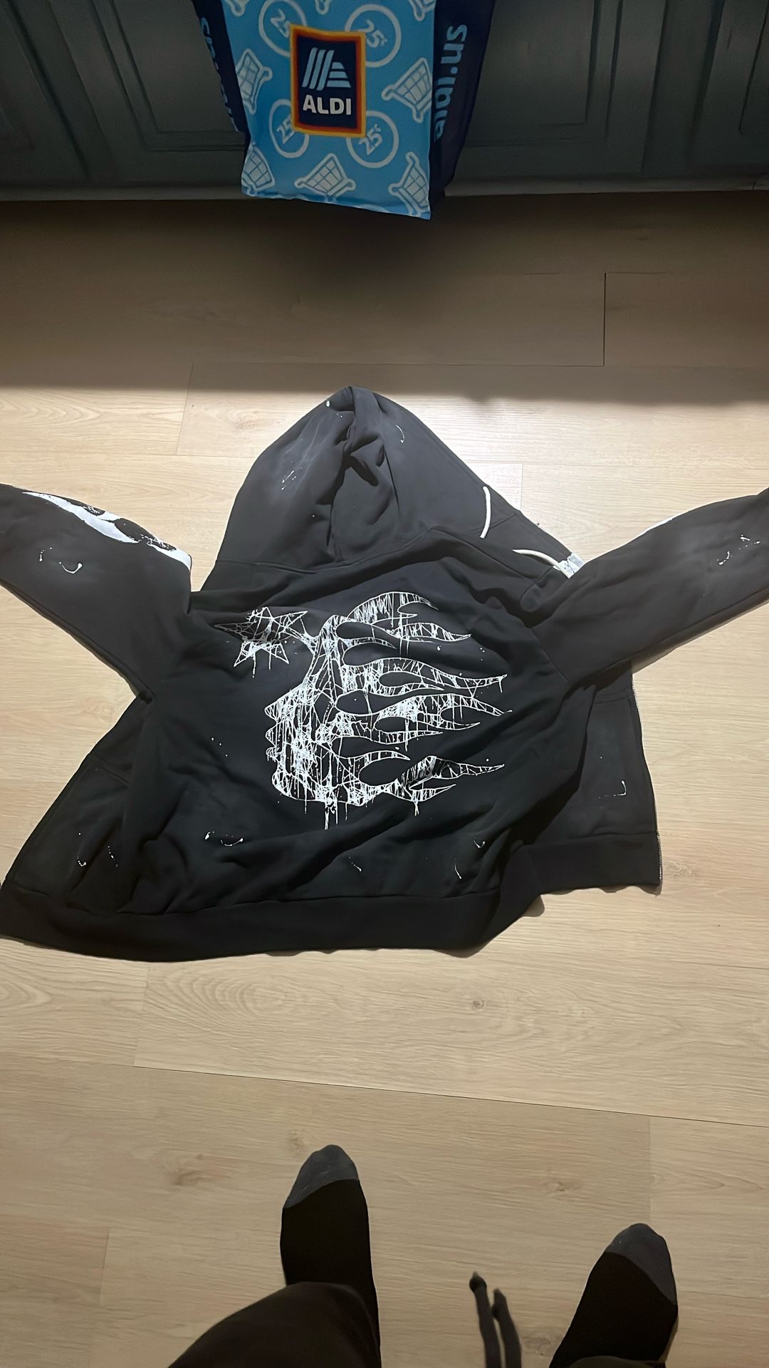 Hell Star Hoodie Size Small