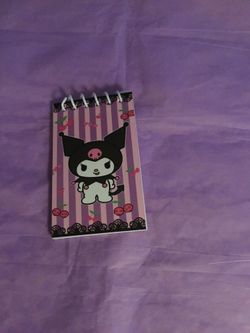 Kuromi small notebook