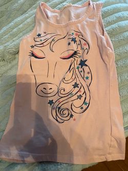 Girls Unicorn Tank Top Size Small Delivery Make An Offer