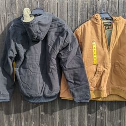 Stanley Sherpa Lined Canvas Jackets 