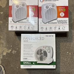 3 Space Heaters $10 Each
