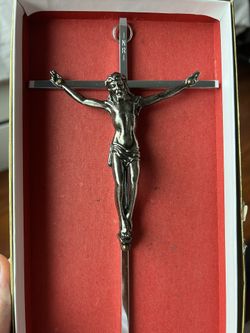 Silver Casket Cross