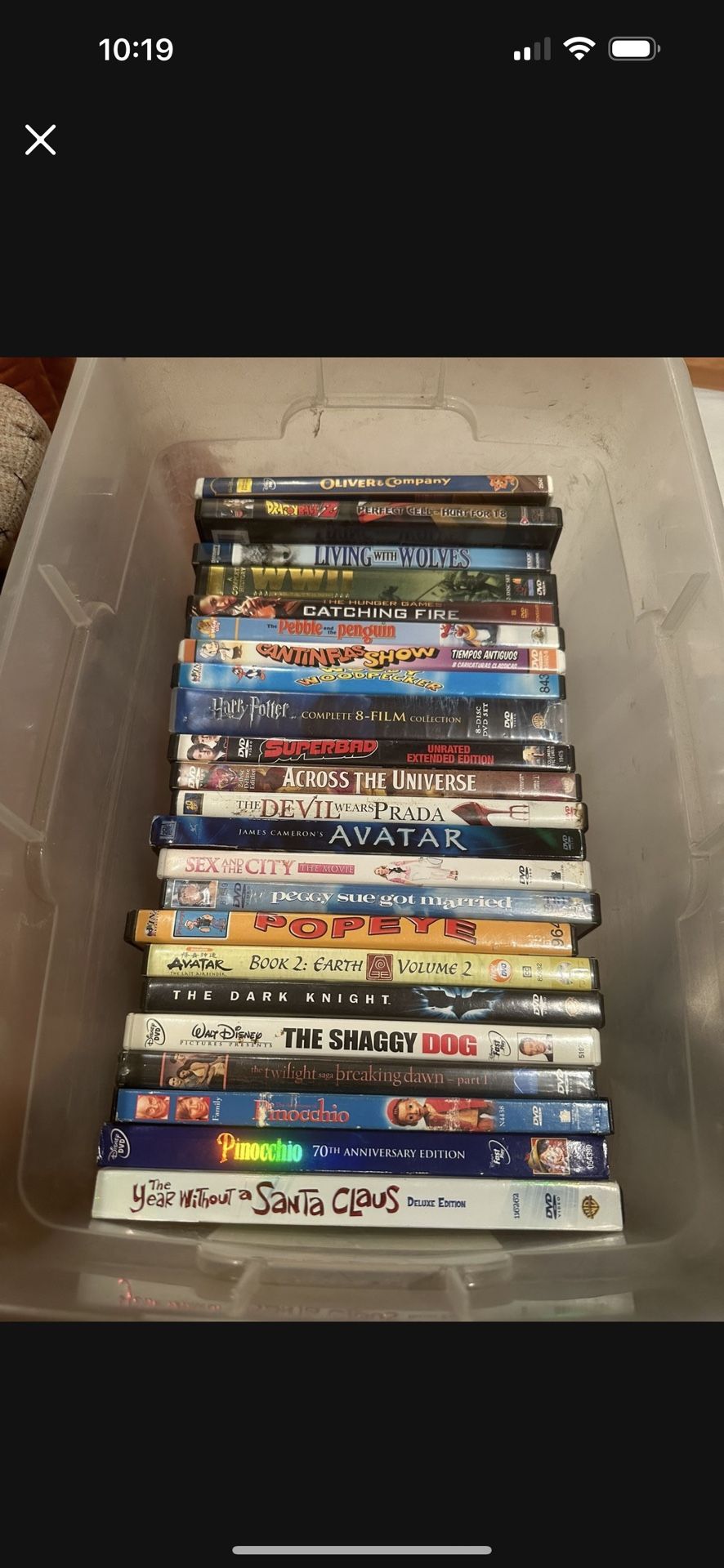 DVDs Take All Of Them For $10