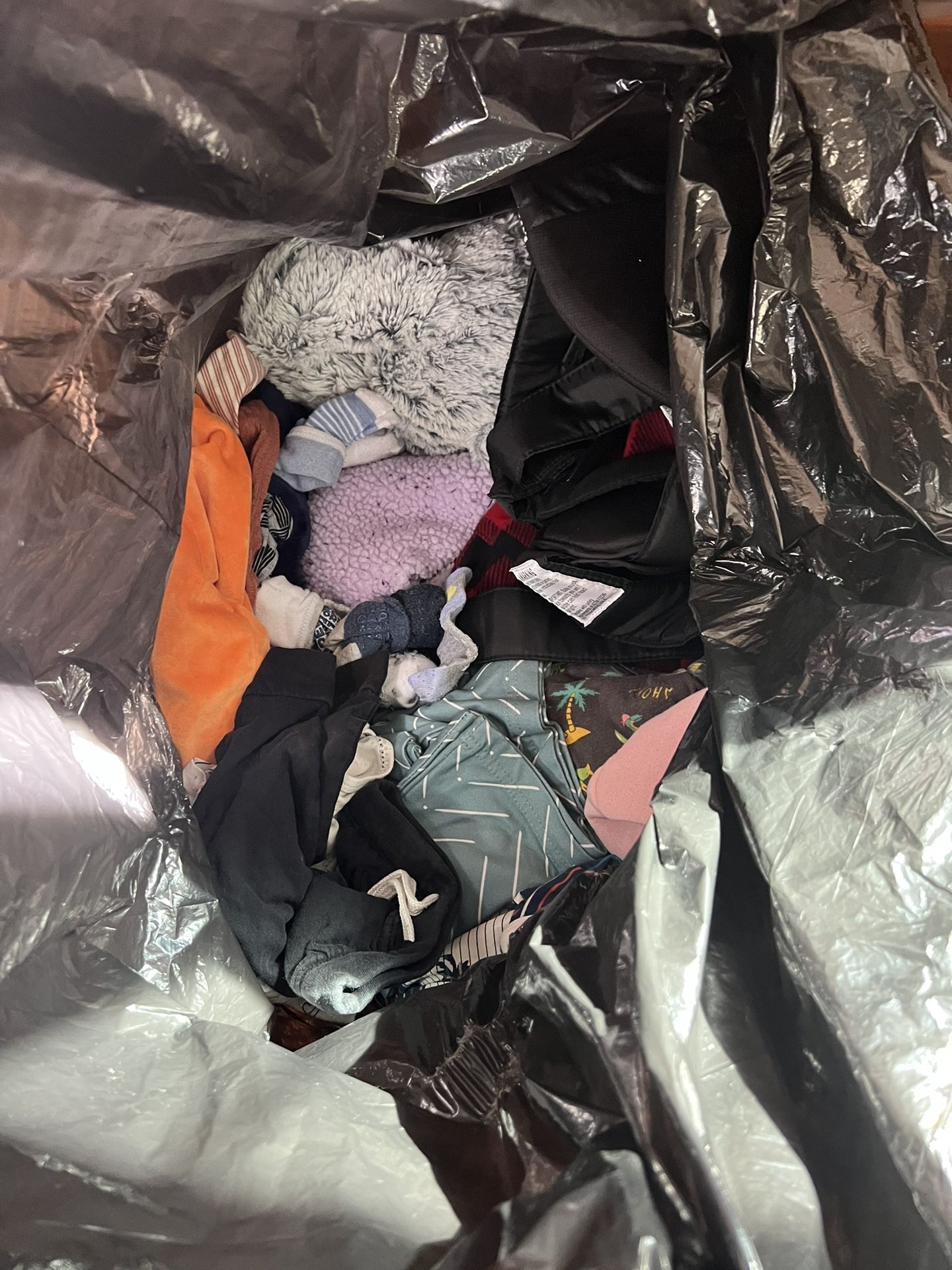 Bag Full Of Clothing
