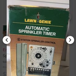 Lawn Genie Automatic Sprinkler Timer