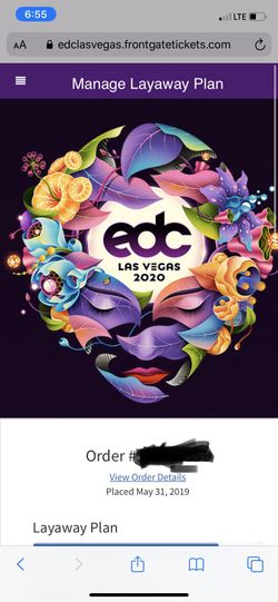 2 EDC tickets or one