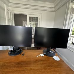 2 EIZO FlexScan EV7520 Monitors 23”