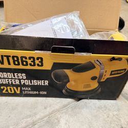 WT8633 Cordless Buffer Polisher Kit - Tool Only, No Battery