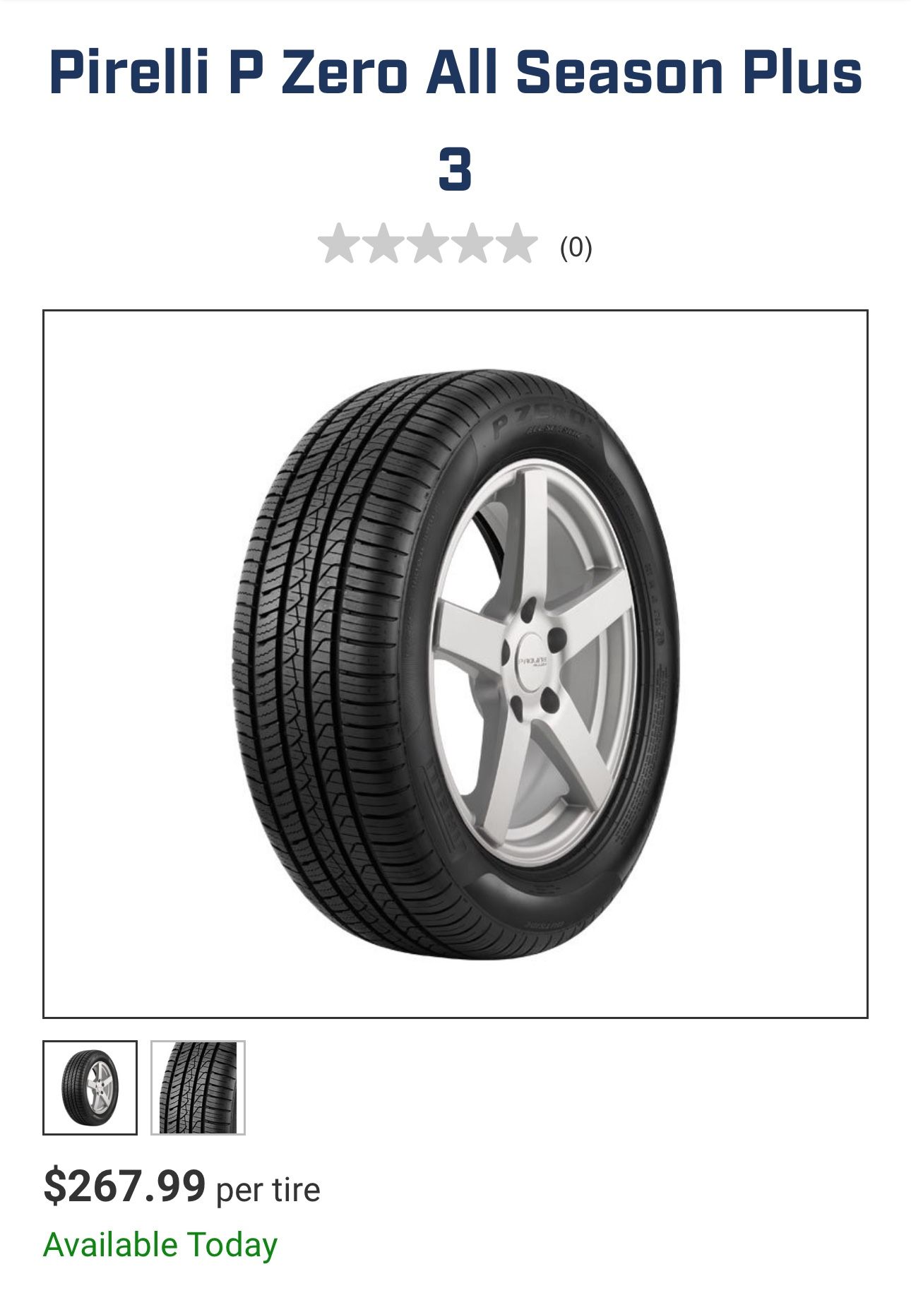 255/45 R19 Pirelli P Zero - Tesla , BMW , Mercedes