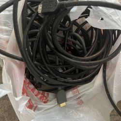FREE FREE HDMI, Coax Cables, Ethernet Cables Etc.