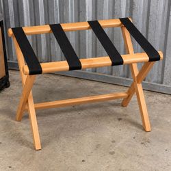 Folding Wooden Luggage Rack