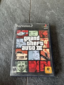 Grand Theft Auto 3 PlayStation 2 Game